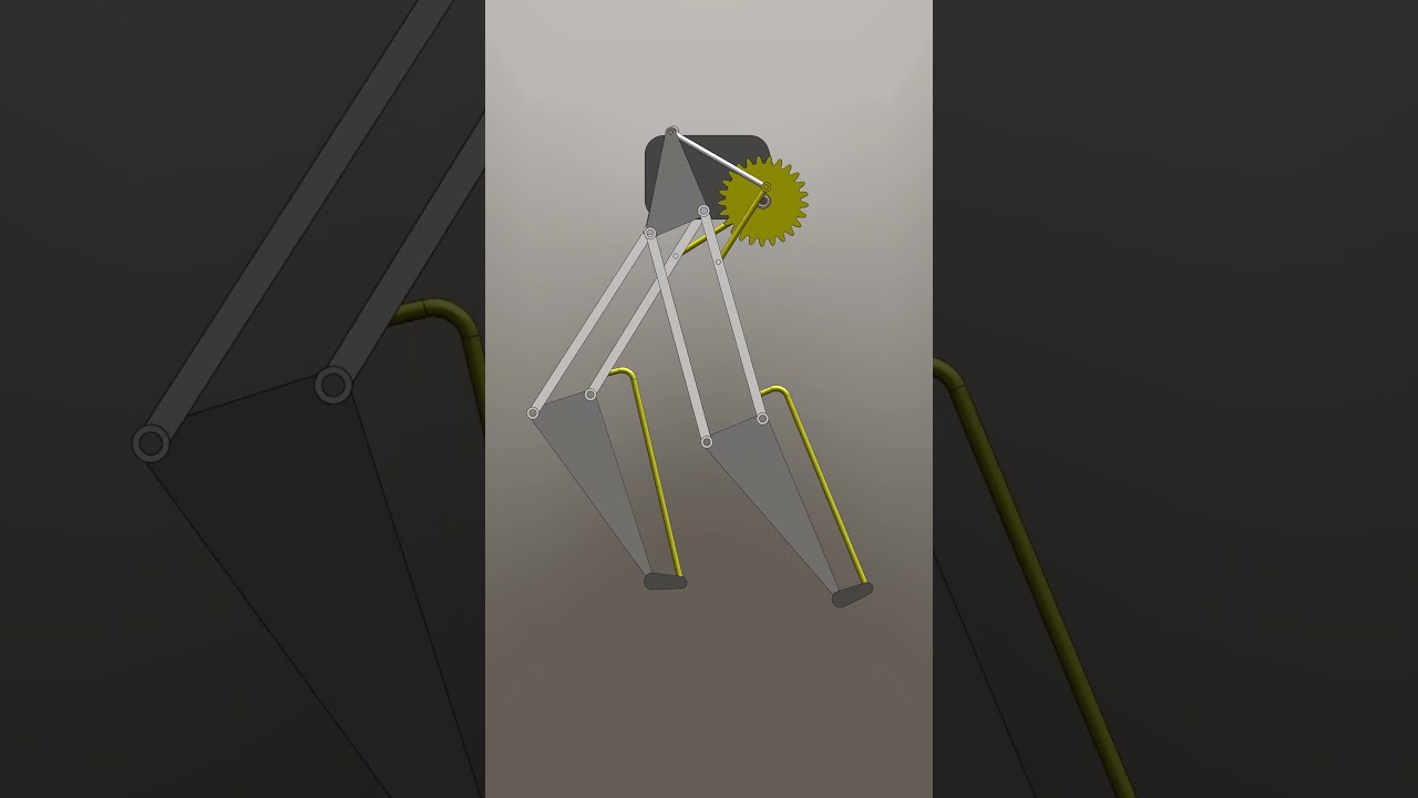 Humanoid Walking Mechanism (Jansen's linkage)