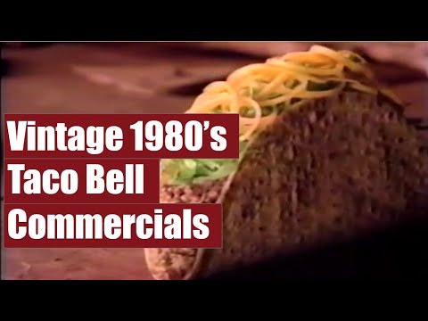 Old Taco Bell Commercials from the 1980's | Retro Fast-Food Commercials