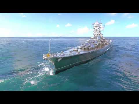World of Warships - Public Testserver - improved graphic 0.11.10 water reflections  4K HDR PQ 60 FPS