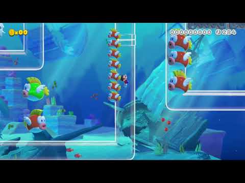 【SMM2】Let's swim【スーパーマリオメーカー2】