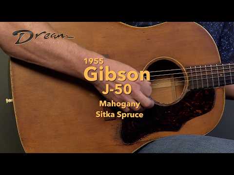Immagine 1955 Gibson J-50, Mahogany/Sitka Spruce - 20