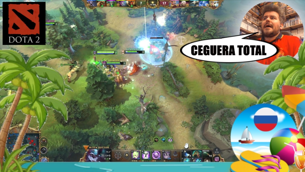 NOCHE DE VERANO en los SERVIDORES RUSOS 🤣 Dota 2 - Gameplay en Español (PC Steam)