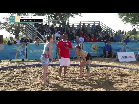 C | Round 3 • Women's BW 60Kg • Mia Kaur MACALUSO (USA) vs. Karla Abigail ACOSTA MARTINEZ (MEX)