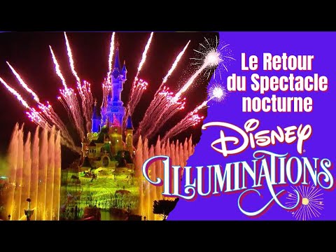 DISNEY ILLUMINATIONS FIREWORKS 4K - DISNEYLAND PARIS - 2021
