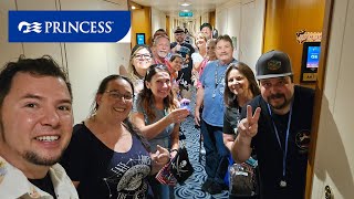 Royal Princess Mexican Riviera group cruise, Day-2. Sea Day with a cabin crawl