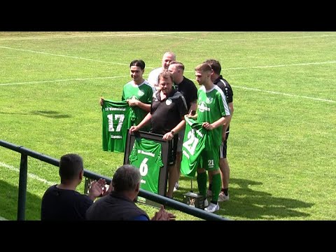 18.06.2023 SV Wesenitztal  Verabschiedung Trainer Uwe Rahle