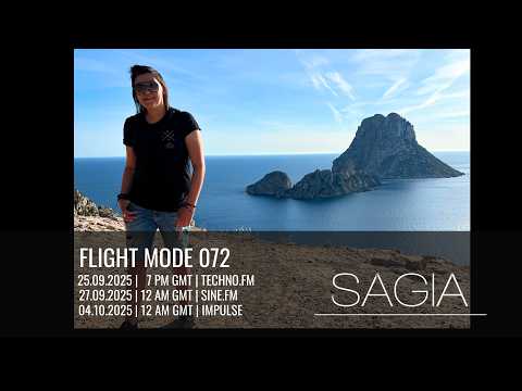 Sagia | Flight Mode 072 [Progressive & Melodic House DJ Mix 2025]