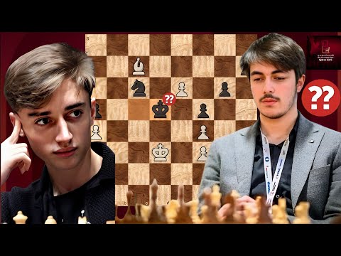 Daniil Dubov vs Mahammad Muradli, Fide World Blitz Championship Qatar 2025, Round 3