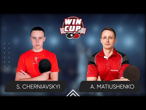 22:45 Serhii Cherniavskyi - Andrii Matiushenko West 6 WIN CUP 12.11.2023 | TABLE TENNIS WINCUP