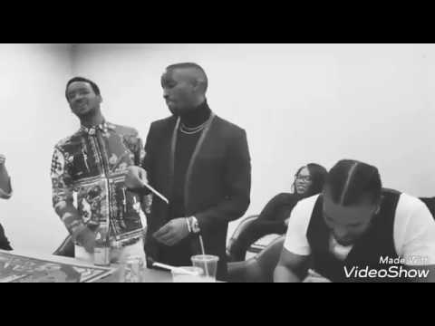 The New Edition Story Cast- Singing Can You Stand The Rain