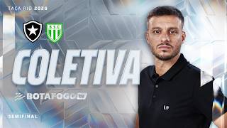 Coletiva pós-jogo com Martín Anselmi | Botafogo x Boavista | Taça Rio