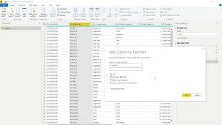 Row deletion and Column SPLIT
