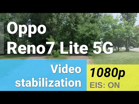 FullHD 1080p 30fps stabilization test (main camera) - Oppo Reno7 Lite 5G