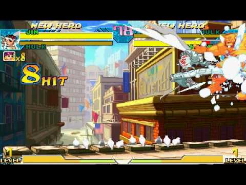 [GGPO] MvC Most common combos: Jin