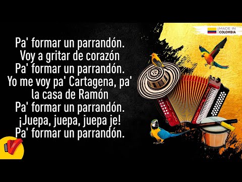 El Parrandón, Binomio De Oro, Video Letra - Sentir Vallenato
