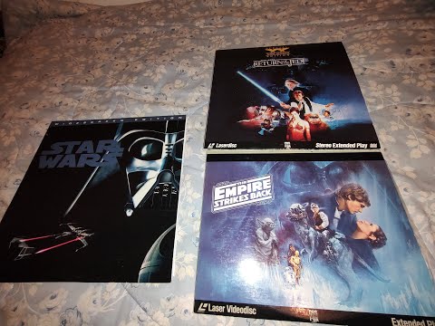Star Wars Laserdisc on 4k TV 2023