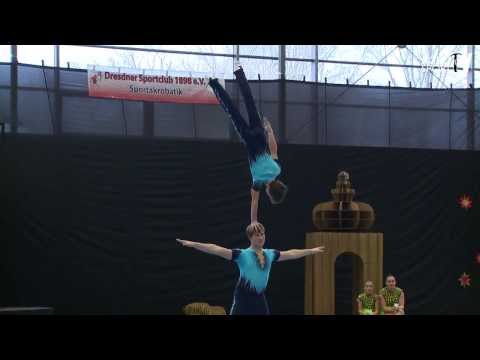Zwinger Pokal 2013 Mens Pair Balance Juniors2 SC Riesa Germany - Behrendt Teichmann