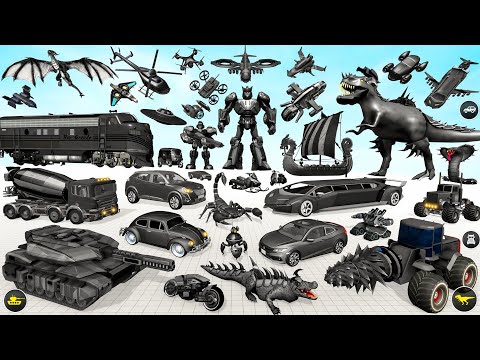 Dino Robot Car Game:Robot Game 3D Open World Simulator android games gameplay #androidgames 