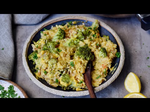 Creamy Vegan Broccoli & Cheese RISOTTO