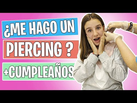 ¿Me hago UN PIERCING?😀con PERMISO de mi MADRE + vamos al cumpleaños DE CHLOÉ