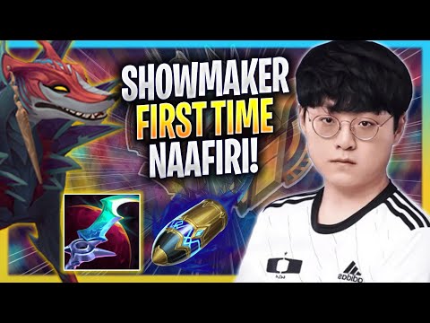 SHOWMAKER FIRST TIME WITH NEW CHAMPION NAAFIRI! - DK ShowMaker Plays Naafiri MID vs Annie!