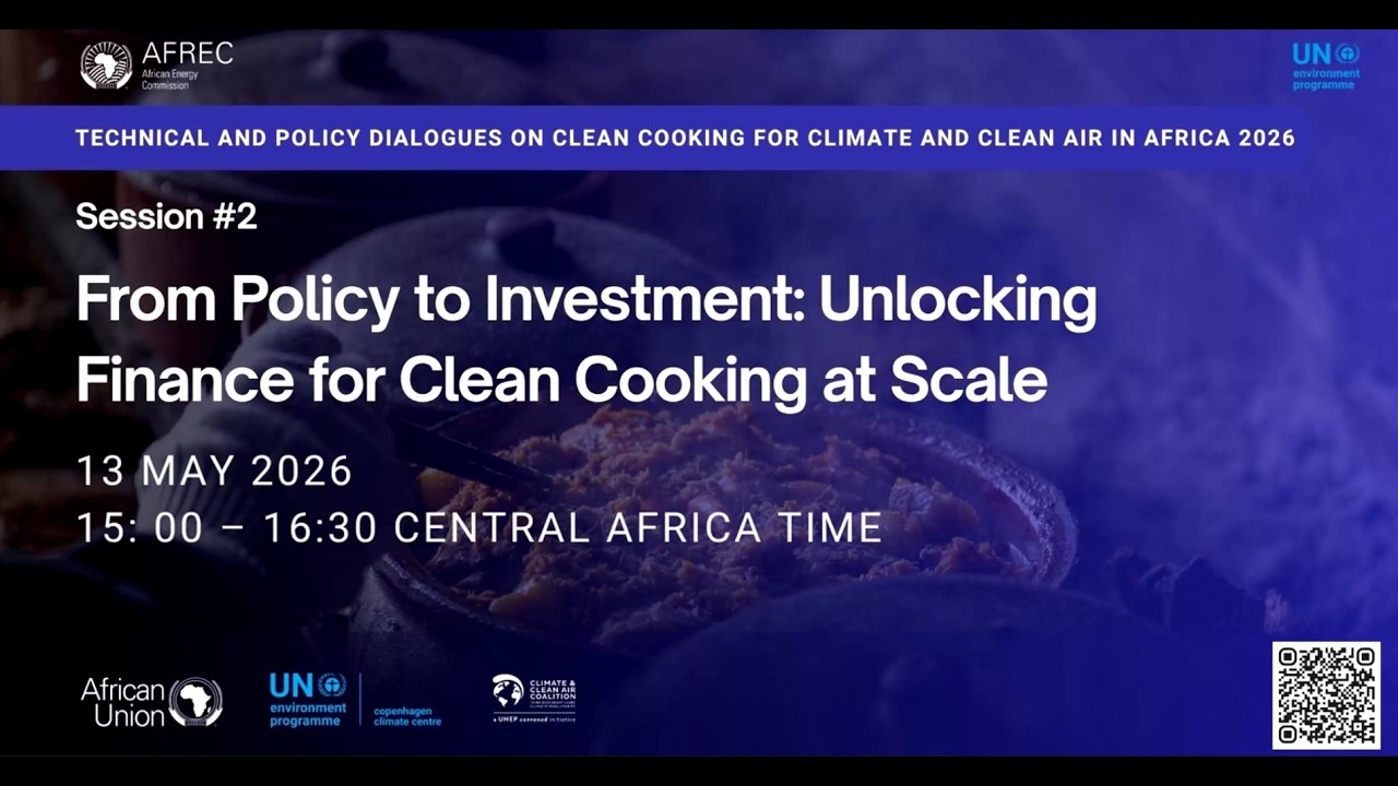 Clean Cooking Dialogue: Finance for the clean cooking transition