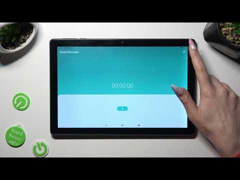 How to Set Up & Use the Sound Recorder on ALCATEL 1T 10 Smart 2020 - Recording Voice & Sound