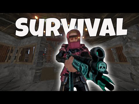 A 5000 Hour Solo Trying To Survive On A Full Pop Server - Rust Console