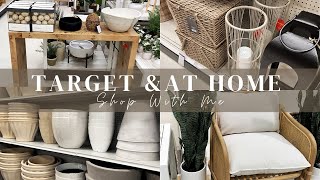 TARGET & AT HOME STORE SHOP WITH ME | MODERN HOME AND PATIO DECOR | SPRING 2022
