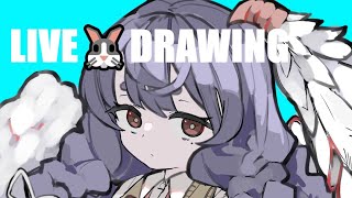 【illustration】うさぎとの戦争【イラストメイキング】