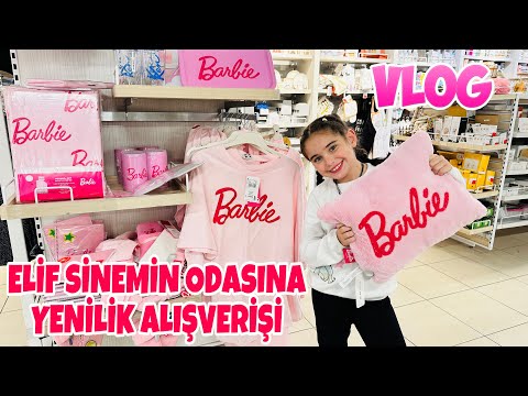 ELİF SİNEMİN ODASINI YENİLİYORUZ !! HADİ ALIŞVERİŞ YAPALIM !! YENİLİK VLOG !!