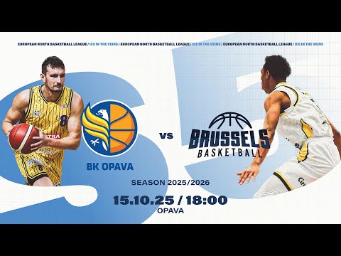 BK Opava v Brussels Basketball | Oct 15, 2025, 6:00 PM | ENBLeague 2025/26