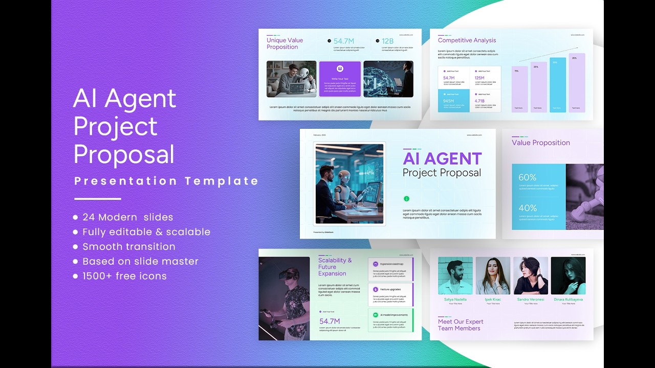 AI Agent Project Proposal Presentation Template