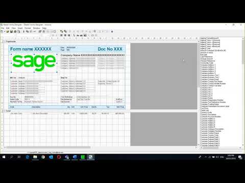 Sage 50cloud Pastel (ZA) - How can I design my own...