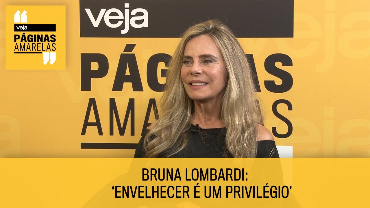 Bruna Lombardi: 'Envelhecer é um privilégio'