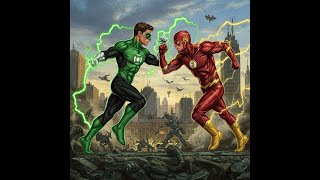 Mugen The Flash And Green Lantern Simul Match (Wonder Woman And Supergirl