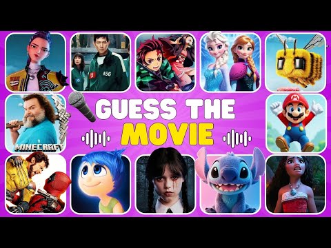 Guess the Movie by the Song! 🎶 Kpop Demon Hunters, Wednesday, Minecraft...⛏️