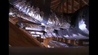 Flexible Hava Kanalı Montajı   Installation of flexible air duct