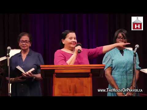 Complete Service - "Jesus is Exhalted" with Pastor Pauline Dickens at the House of Prayer