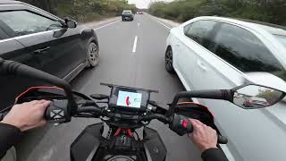 Weekend bike tour to faridabad on New Ktm Duke 390 #trending