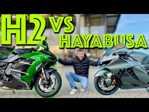 Speed ​​King vs. Turbo Tourer! Kawasaki H2SX vs. Suzuki Hayabusa: Comparison, Differences, and Wh...