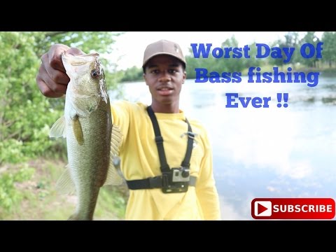 Worst Day Of Bass Fishing EVER !! | Bassinwithzach
