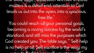 THE PURPOSE DRIVEN LIFE Day 1 (It all starts with GOD)