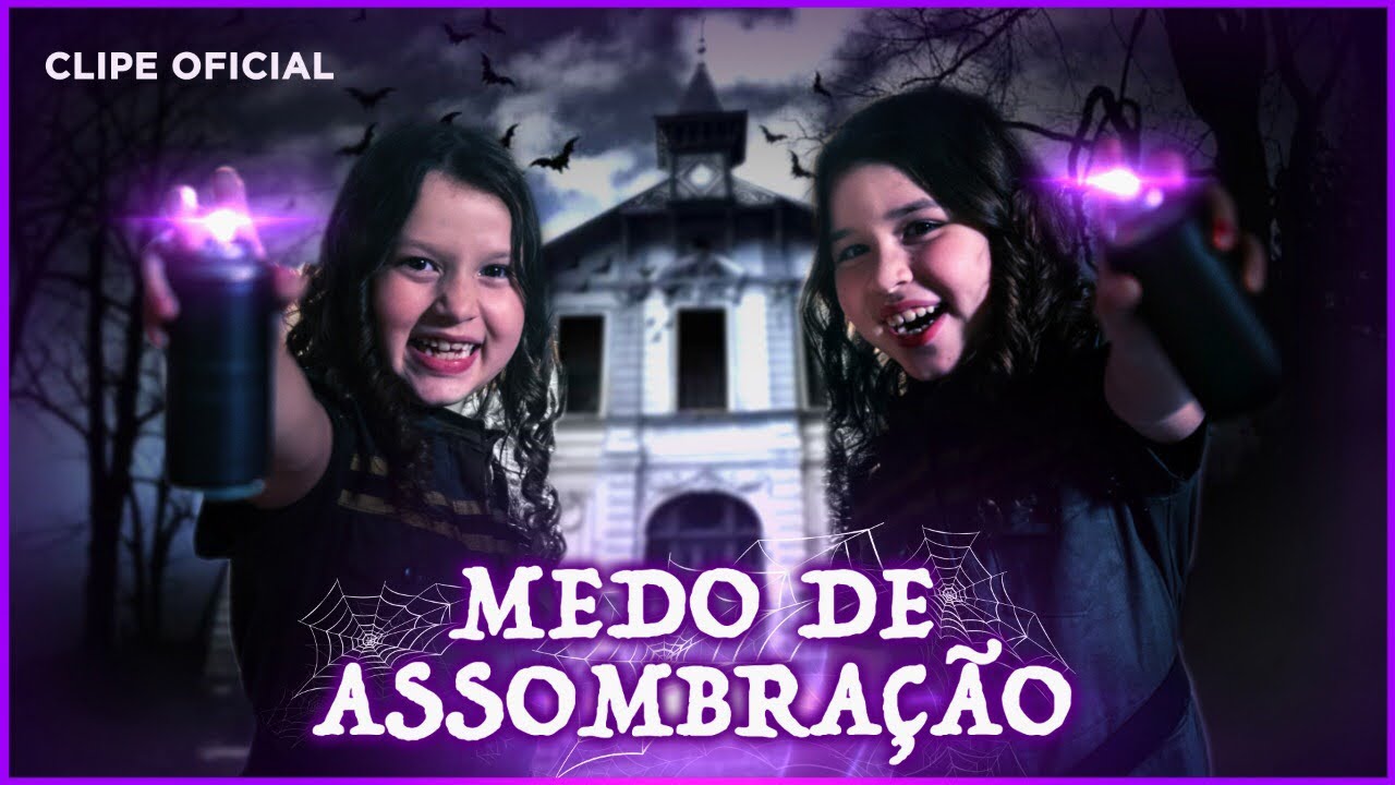 MEDO DE ASSOMBRAÇÃO - CLIPE OFICIAL | Música Marias
