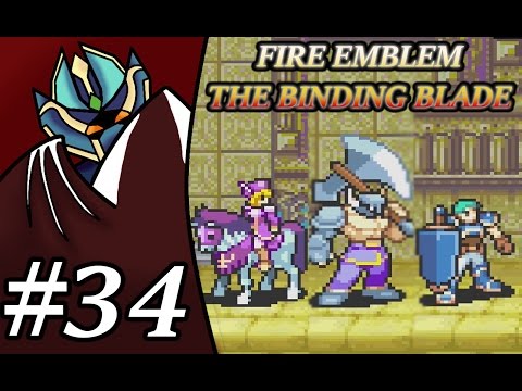 Let's Play Fire Emblem: The Binding Blade Chapter 16x (BLAZEPLAYS)