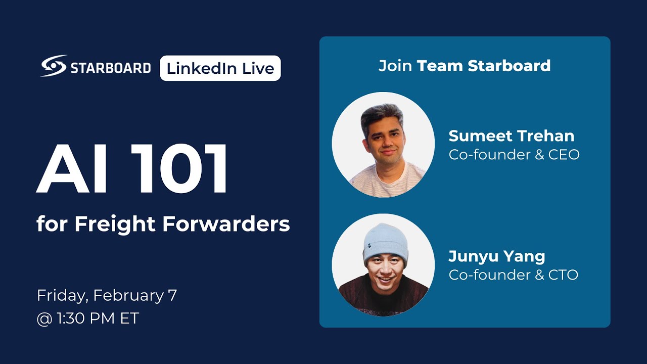 AI 101 for Freight Forwarders: How AI is Transforming Global Logistics