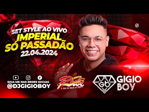 CD AO VIVO GIGIO BOY SÓ PASSADÃO NO IMPERIAL JURUNAS - LENDÁRIO RUBI - 22,04,2024