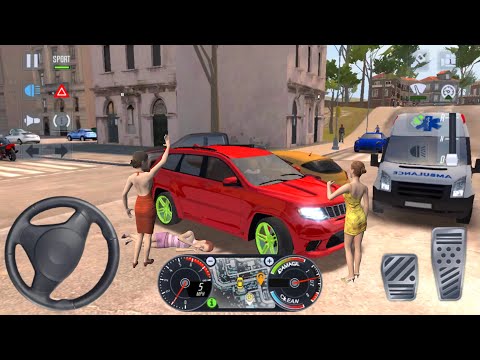 4X4 CAR GAME CITY UBER DRIVER 🚖👮 Taxi Sim 2020 Gameplay