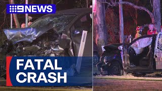 Download lagu A teenage girl is dead after a head-on crash in Sydney's south-west | 9 News Australia mp3