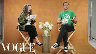 Olivia Colman & Alexander Skarsgård Ask Rapid-Fire Questions | Off The Cuff | Vogue